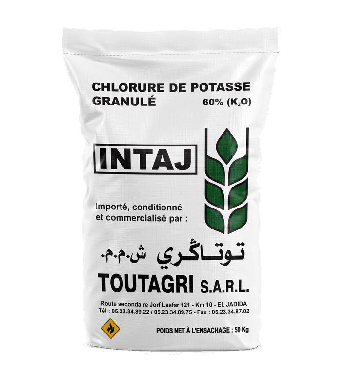 CHLORURE DE POTASSE GRANULÉ