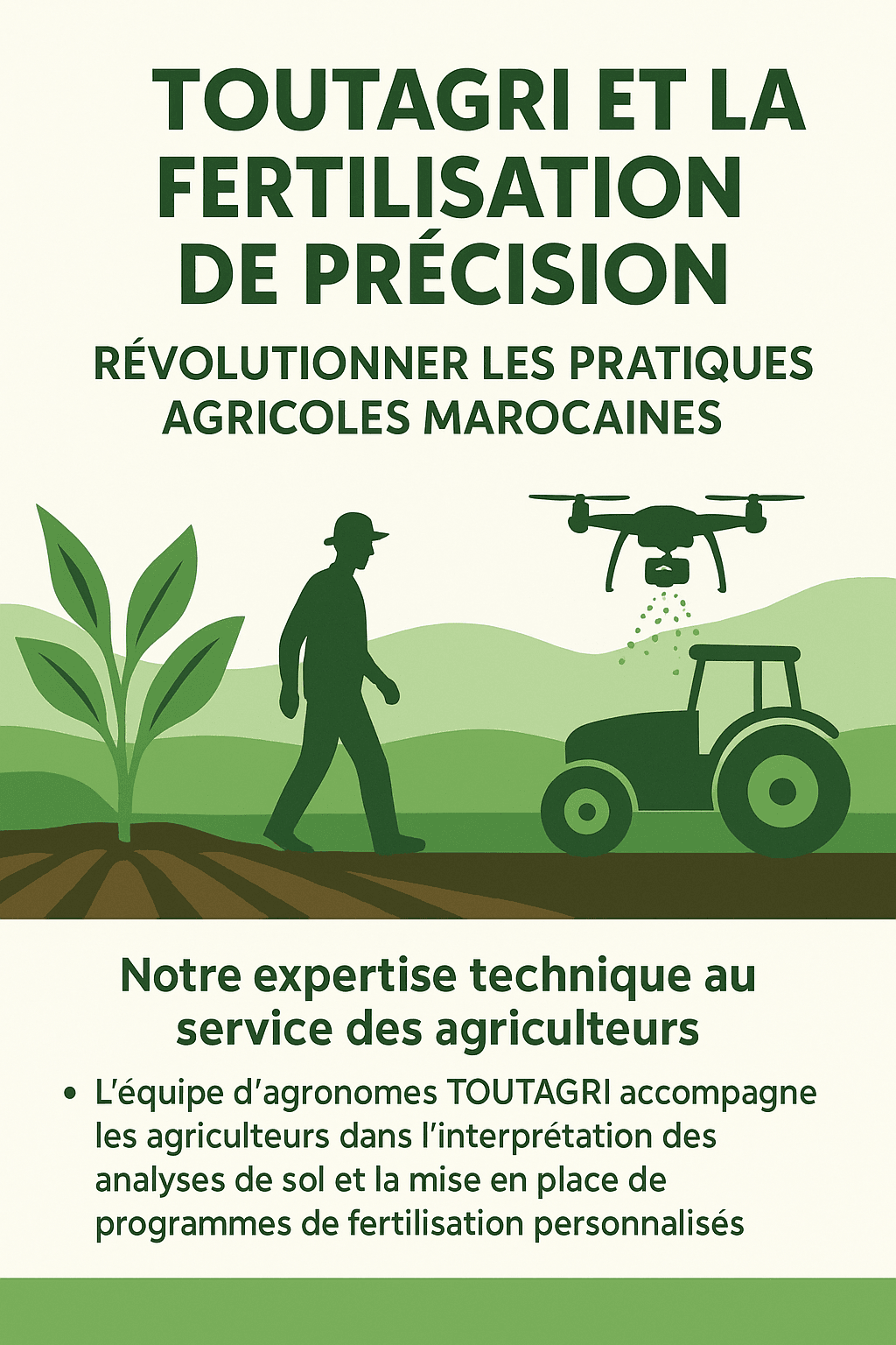 TOUTAGRI et la Fertilisation de Précision : Révolutionner les Pratiques Agricoles Marocaines